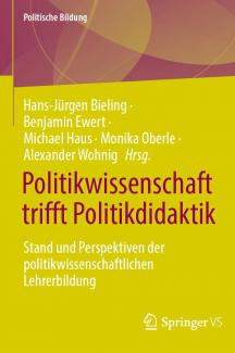 Das Cover des Tagungsbands „Politikwissenschaft trifft Fachdidaktik“, erschienen im Springer Verlag 2022