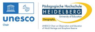 Verbundslogo des UNESCO Chairs und der Pädagogischen Hochschule Heidelberg