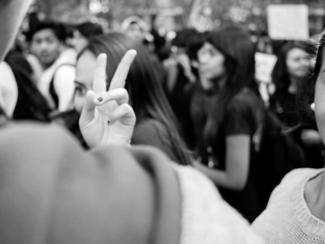 Schüler/innen protestieren in Chile | © Francisco Osorio