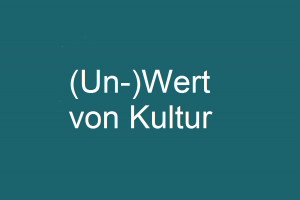 Abbildung der HSE zur Vortragsreihe Unwert und Kultur