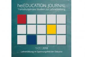 Bild zum heiEDUCATION Journal, Ausgabe 1/2 (2018), quer