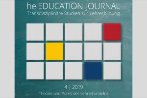 Bild zum heiEDUCATION Journal, Ausgabe 4 (2019), quer