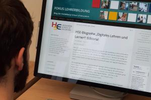 Bild HSE-Blogreihe Digitales Lehren und Lernen – CfC