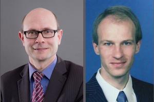 Porträts von Prof. Dr. Ernst Deuer und PD Dr. Steffen Wild