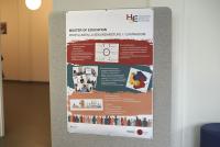 Poster mit Informationen zum Master of Education Profillinie Lehramt Sekundarstufe I/Gymnasium